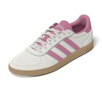 Adidas Women's Breaknet Sleek Sneakers, White/Bliss Pink/Halo Mint, 8