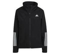 adidas Women's BSC 3-Stripes RAIN.RDY Jacket, Black, XS