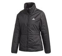 ADIDAS WOMENS BSC INSULATED 3 STRIPES JACKET COAT LADIES WARM BLACK FT2570