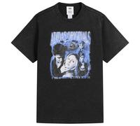 Adidas Originals Disney 20th Century Fox Short Sleeve T-shirt Black S Women