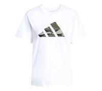adidas Women's CAMO Graphic T-Shirt, White, M