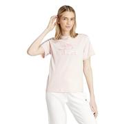 adidas Women's CAMO Graphic TEE, Sandy Pink, XXS