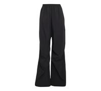 Adidas City Tech Woven Parachute Tracksuit Pants Black S Woman