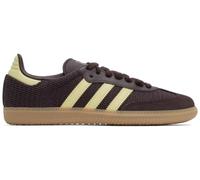 adidas Women's Classic Samba OG Sneakers, Shadow Brown Powder Yellow, 5.5 UK