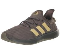 adidas Women's Cloudfoam Pure Sportswear Sneakers, Shadow Olive/Olive Strata/Gold Metallic, 4.5 UK