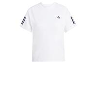 adidas Women's Club 3 Stripe Tennis Climacool T-Shirt, White, S