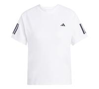 adidas Women's Club 3 Stripe Tennis Climacool T-Shirt, White, XXL