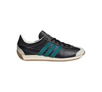 adidas Women's Country OG Casual Sneakers, Core Black/Legacy Teal/Silver Metallic, 6 UK