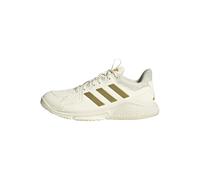adidas Women's Court Flight Shoes, Off White/Gold met./core Black, 5 UK