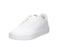 adidas Women's Court Platform Shoes, Cloud White/Cloud White/Core Black, 8.5 UK