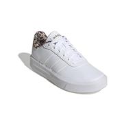 adidas Women's Court Platform Shoes, Cloud White/Cloud White/Magic Beige, 7.5 UK
