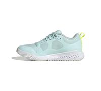 adidas Women's Court Team Bounce 2.0 Shoes, Dusky Petrol/Lucid Pink/FTWR White, 13 UK