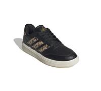 adidas Women's COURTBLOCK Shoes, Carbon Black/MAGBEI/OFFWHITE, 4.5 UK