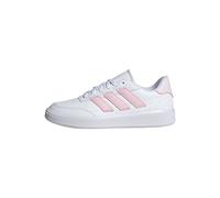adidas Women's Courtblock Shoes, Cloud White/Clear Pink/Almost Pink, 4.5 UK