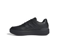 adidas Women's COURTBLOCK Shoes, core Black/core Black/Carbon, 4.5 UK
