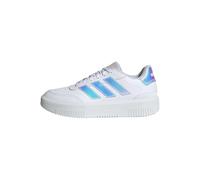 adidas Women's COURTBLOCK Shoes, FTWR White/FTWR White/Clear Pink, 7.5 UK