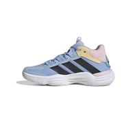 adidas Women's Courtstabil Indoor Shoes Sports, Cloud White/Bright Royal/Team Solar Orange, 6.5 UK