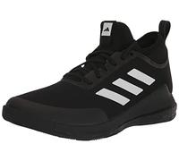 adidas Womens Crazyflight Indoor Sneakers Shoes - White, Black/White/Carbon, 5 UK