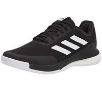 adidas Women's Crazyflight Volleyball Shoe, Black/White/Black, 8