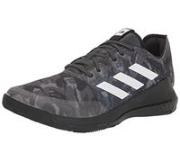 adidas Women's Crazyflight Indoor Court Shoe, Black/White/Core Black, 9.5 UK