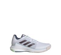 adidas Women's Crazyflight Volleyball Shoes, White/Aurora Metallic/Bright Red, 5 UK