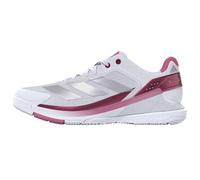 adidas Womens Crazyquick Boost Padel Shoes Trainers White/Silver 4 UK