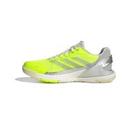 adidas Women's Crazyquick Lightstrike Padel Shoes, Lucid Lemon/Silver Metallic/Wonder Silver, 6.5 UK