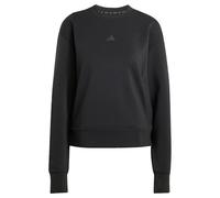 adidas WOMEN ADULT D4T Workout Warm Up Crew Neck XS Black
