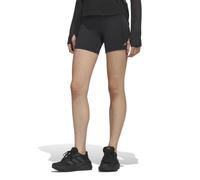 adidas Women's Daily Run 5 Inch Black Shorts for Comfortable Running Performance