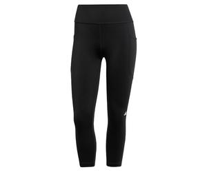 adidas Women's DailyRun 3/4 Leggings, Black/White, XXS