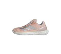 adidas Women's Defiant Speed 2 Tennis Shoes, Blush Pink/Silver met./FTWR White, 6.5 UK