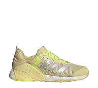 adidas Womens Dropset 3 Lace-Up Trainers in Yellow/Silv/Lem - Size UK 4.5