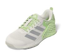 Adidas Womens Dropset 3 Training, Halo Silver/Semi Green Spark/Lime Burst, 12.5 Wide