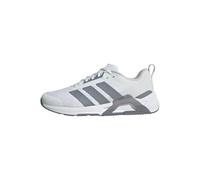 adidas Women's Dropset Control Trainer Shoes, FTWR White/Grey/Lucid red, 4.5 UK