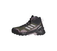 adidas Women's Eastrail 2.0 Mid RAIN.RDY Hiking Waterproof Shoes, Olive Strata/Silver Dawn/Amber Tint, 5.5 UK