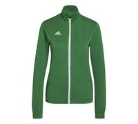 adidas Women's Entrada 22 Track Jacket, Team Green/White, M