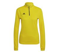 adidas Women's Entrada 22 Training Top, Team Yellow/Black, XXS