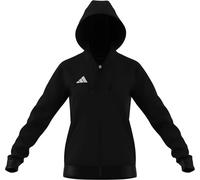 adidas Women's Entrada26 Full Zip Hoodie, black/white, M