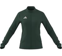 adidas Women's Entrada26 Track Jacket, team dark green/white, L