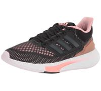 adidas Women's EQ21 Runn Running Shoe, Core Black/Grey Six/Wonder Mauve, 4.5 UK
