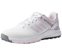 adidas Women's EQT Spikeless Golf Shoes, Footwear White/Almost Pink/Grey Three, 5 UK