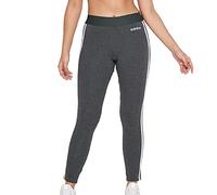 adidas Women's Essential 3-Stripes Tights, Womens, Women's Tights, FM6699, Dgreyh/Prptnt, XL