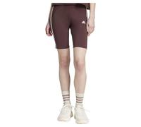 adidas Women's Essentials 3-Stripes Bike Shorts, Shadow Brown, S