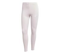 adidas Women's ESSENTIALS 3-STRIPES COTTON LEGGINGS, clear pink/white, M