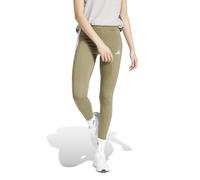 Adidas Essentials 3 Stripes Cotton Leggings Beige M Women