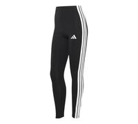 adidas Women's Essentials 3-Stripes Cotton Leggings Tights, Black/White, XXL