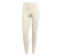 adidas Women's Essentials 3-Stripes Cotton Leggings Tights, wonder alumina/white, S