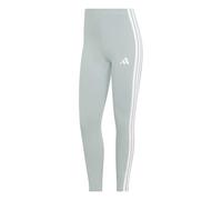 adidas Women's Essentials 3-Stripes Cotton Leggings, Wonder Sage/White, XL