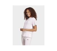 Adidas Essentials 3 Stripes Cotton Short Sleeve T-shirt Pink XS Woman