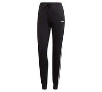 adidas Women's Essentials 3-Stripes Fleece Joggers, Black/White, S